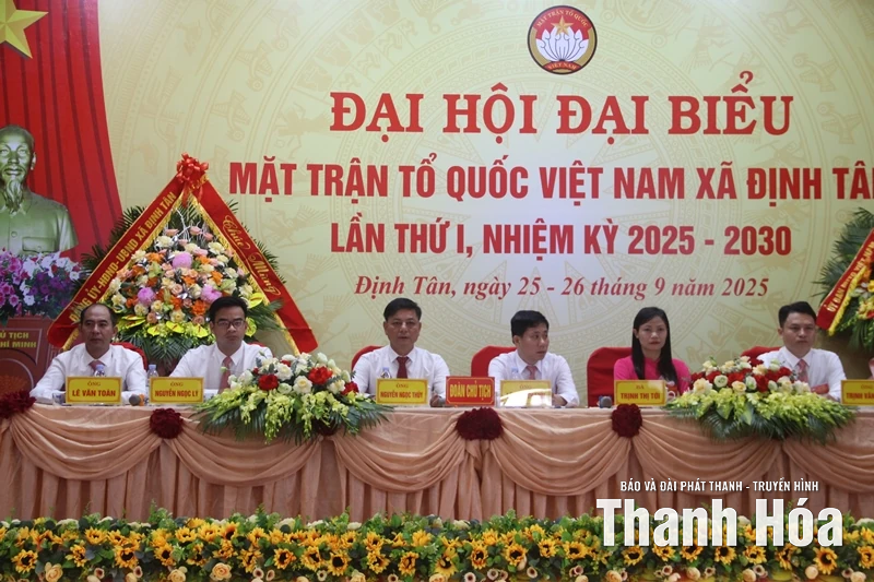 Phát huy sức mạnh đoàn kết, quyết tâm xây dựng xã NTM kiểu mẫu Định Tân