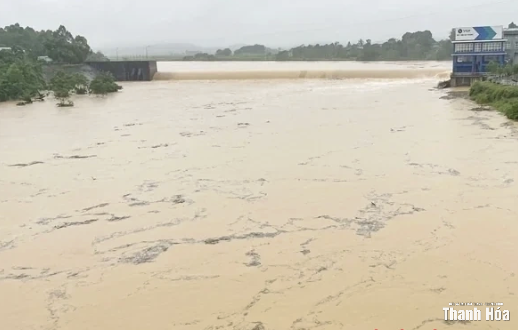 Cảnh báo lũ trên các sông khu vực Thanh Hóa