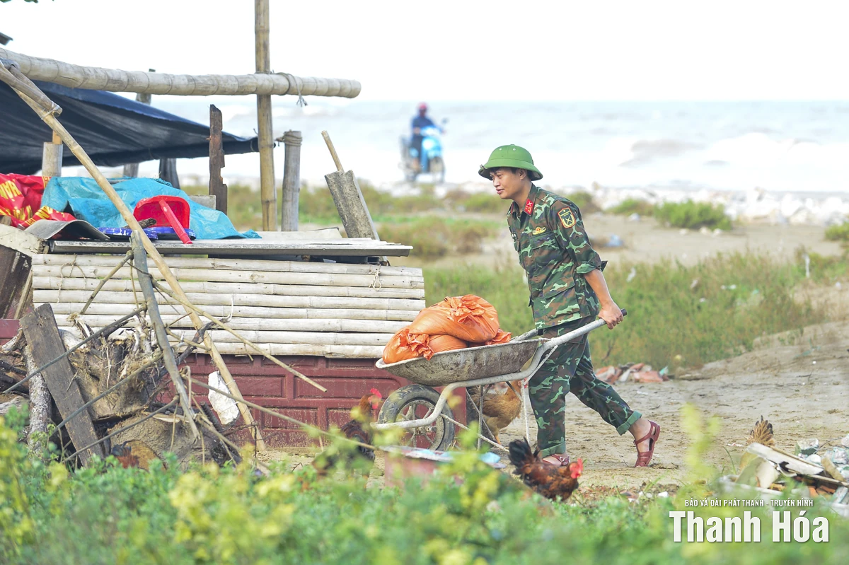 Chính quyền và người dân Thanh Hóa chủ động, quyết liệt phòng chống bão số 10