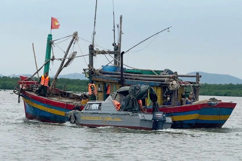 Bộ đội Biên phòng Thanh Hóa chủ động triển khai ứng phó với bão số 10