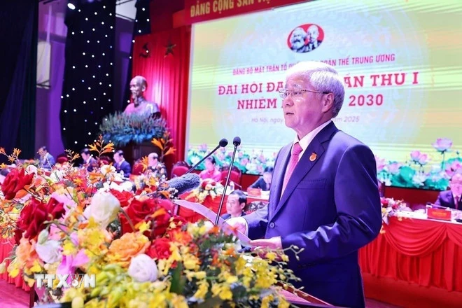 Khai mạc Đại hội đại biểu Đảng bộ Mặt trận Tổ quốc, đoàn thể Trung ương lần I