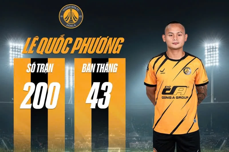 Lê Quốc Phương - 16 năm cống hiến với một tình yêu không đổi dành cho đội bóng quê hương