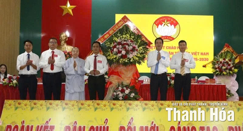 Đại hội đại biểu MTTQ xã Hồ Vương lần thứ I, nhiệm kỳ 2025 -2030