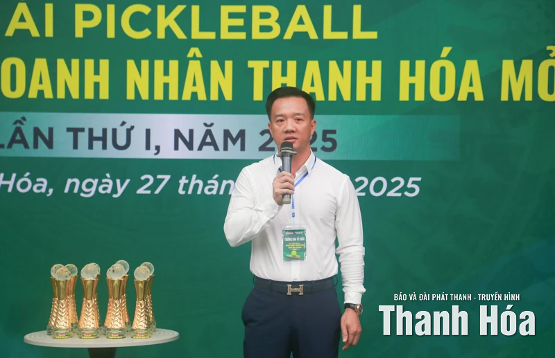 99 vận động viên tranh tài sôi nổi tại Giải Pickleball Doanh nghiệp, Doanh nhân Thanh Hóa