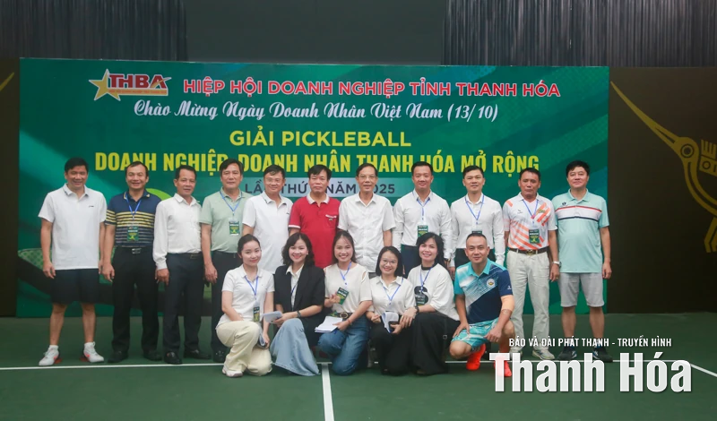 99 vận động viên tranh tài sôi nổi tại Giải Pickleball Doanh nghiệp, Doanh nhân Thanh Hóa