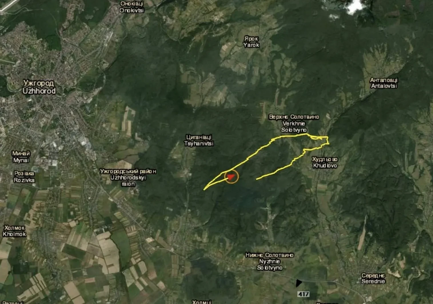 Drone do thám có thể xuất phát từ Hungary xâm phạm không phận Ukraine