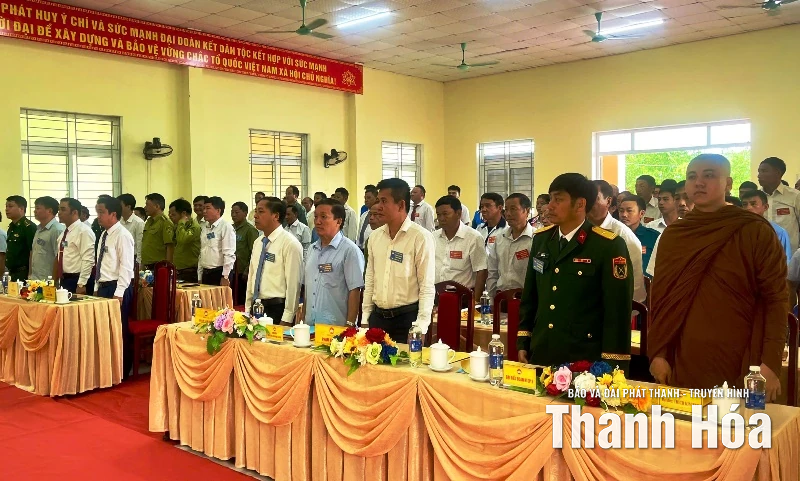 Đại hội đại biểu MTTQ xã Nhi Sơn lần thứ I, nhiệm kỳ 2025-2030