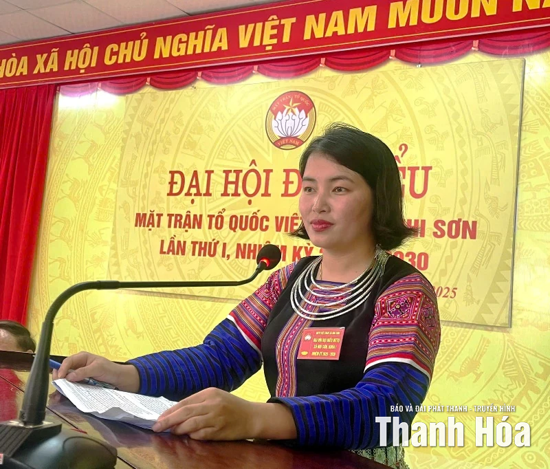 Đại hội đại biểu MTTQ xã Nhi Sơn lần thứ I, nhiệm kỳ 2025-2030