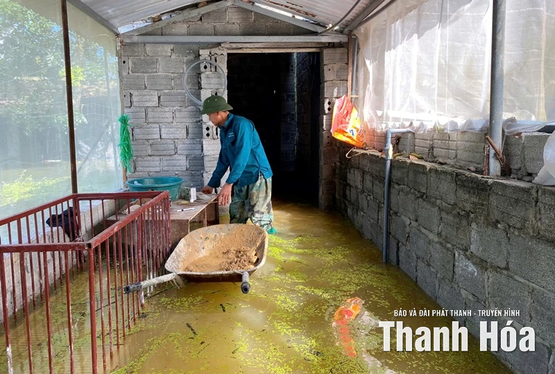 Xã Yên Phú: tập trung khắc phục hậu quả sau mưa bão số 10