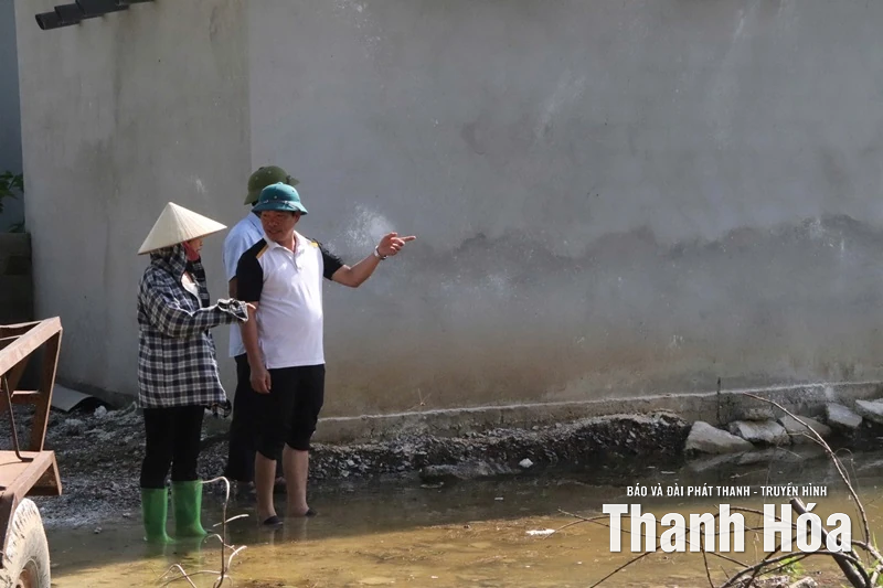 Xã Yên Phú: tập trung khắc phục hậu quả sau mưa bão số 10