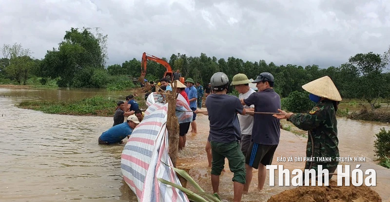 Xã Yên Phú: tập trung khắc phục hậu quả sau mưa bão số 10