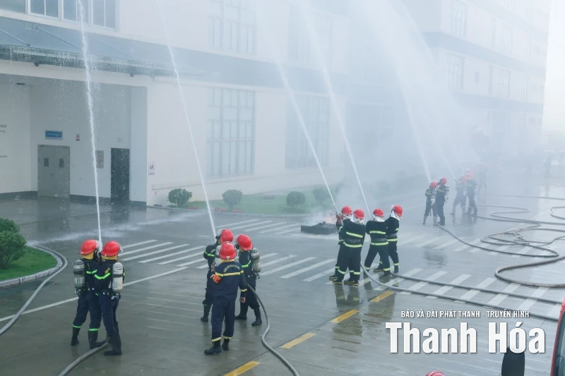 Diễn tập phương án chữa cháy và cứu nạn, cứu hộ cấp tỉnh năm 2025