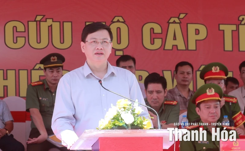 Diễn tập phương án chữa cháy và cứu nạn, cứu hộ cấp tỉnh năm 2025