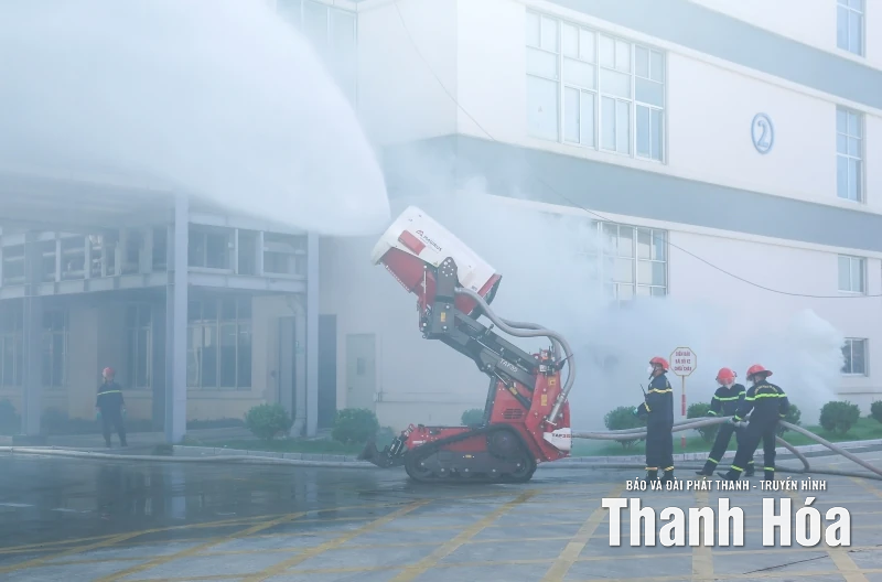 Diễn tập phương án chữa cháy và cứu nạn, cứu hộ cấp tỉnh năm 2025