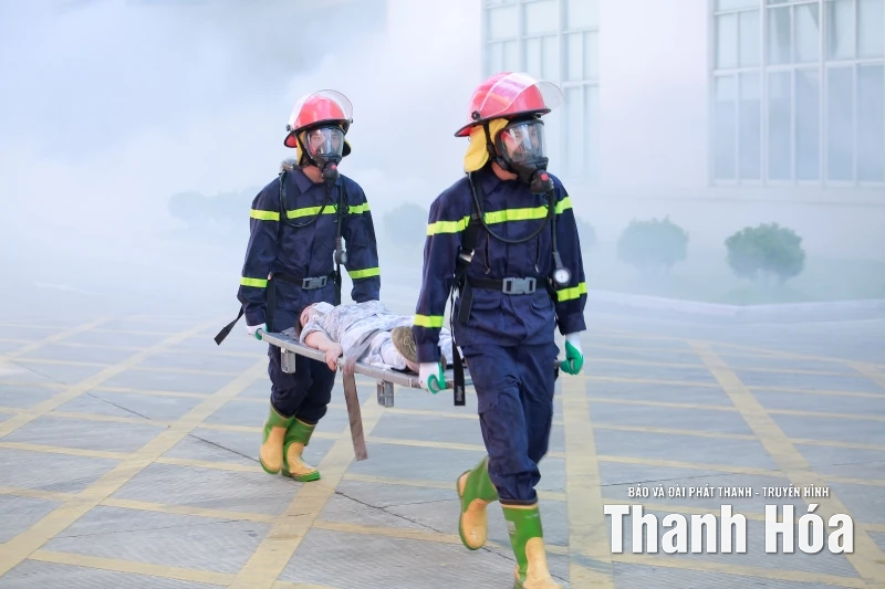 Diễn tập phương án chữa cháy và cứu nạn, cứu hộ cấp tỉnh năm 2025