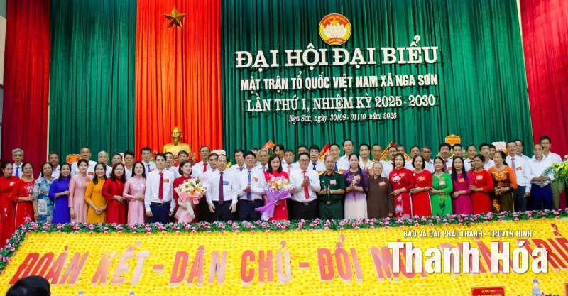 Đại hội đại biểu MTTQ xã Nga Sơn lần thứ I, nhiệm kỳ 2025-2030