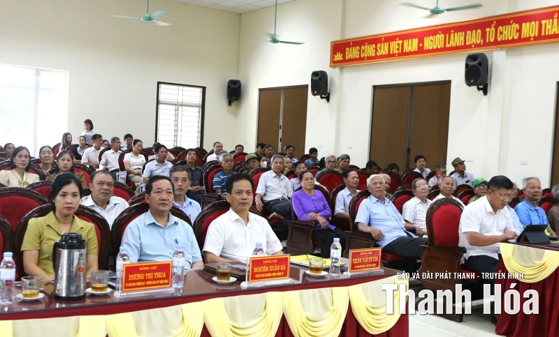 Xã Ba Đình quán triệt, triển khai thực hiện Nghị quyết Đại hội Đảng bộ xã