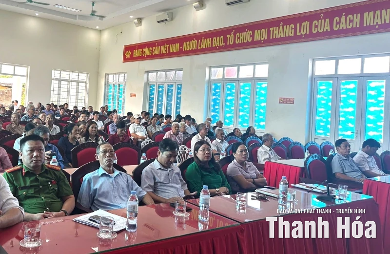 Xã Ba Đình quán triệt, triển khai thực hiện Nghị quyết Đại hội Đảng bộ xã