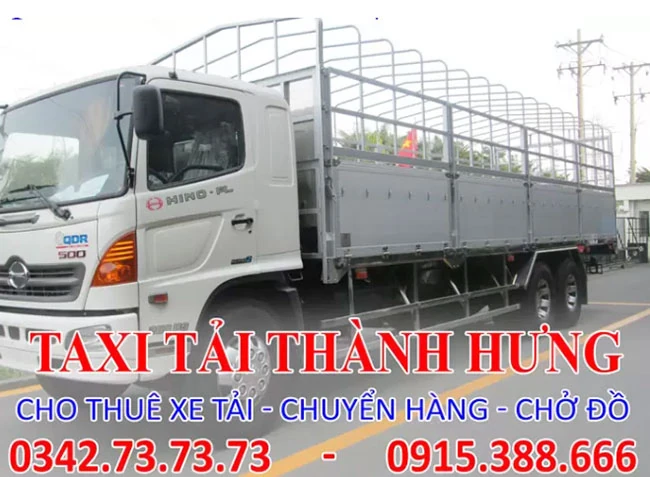 Dịch vụ cho thuê xe tải chở hàng của vận chuyển Thành Hưng