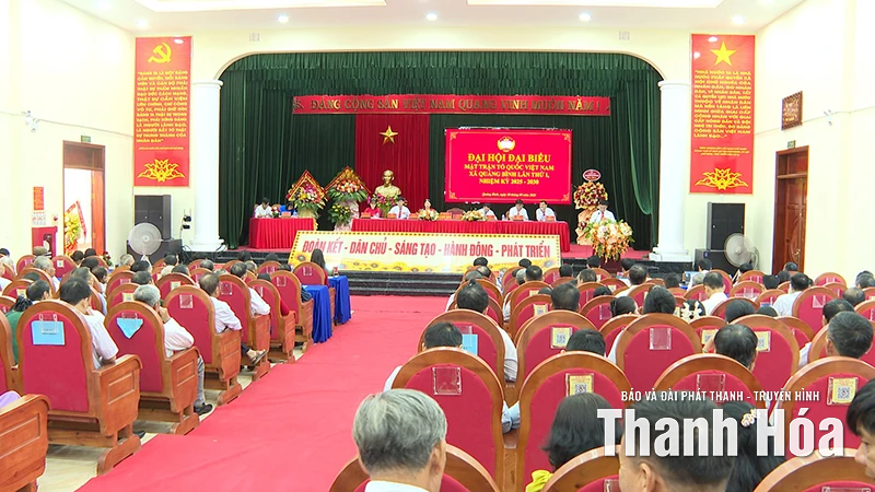 Đại hội đại biểu MTTQ Việt Nam xã Quảng Bình lần thứ nhất