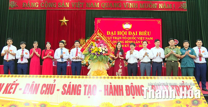 Đại hội đại biểu MTTQ Việt Nam xã Quảng Bình lần thứ nhất