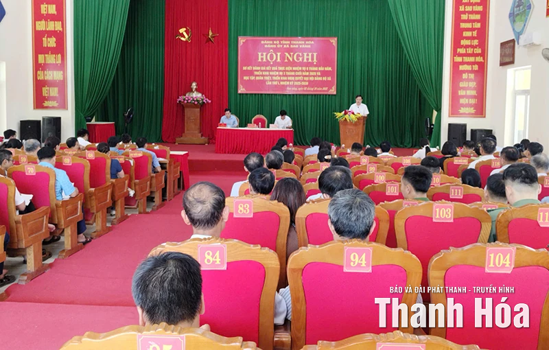 Xã Sao Vàng: Học tập, quán triệt Nghị quyết Đại hội đại biểu Đảng bộ xã lần thứ I, nhiệm kỳ 2025 – 2030