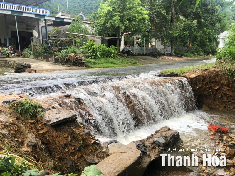 65 hộ dân thôn Mật Thành, xã Quý Lương bị cô lập