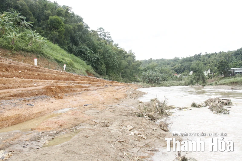 65 hộ dân thôn Mật Thành, xã Quý Lương bị cô lập