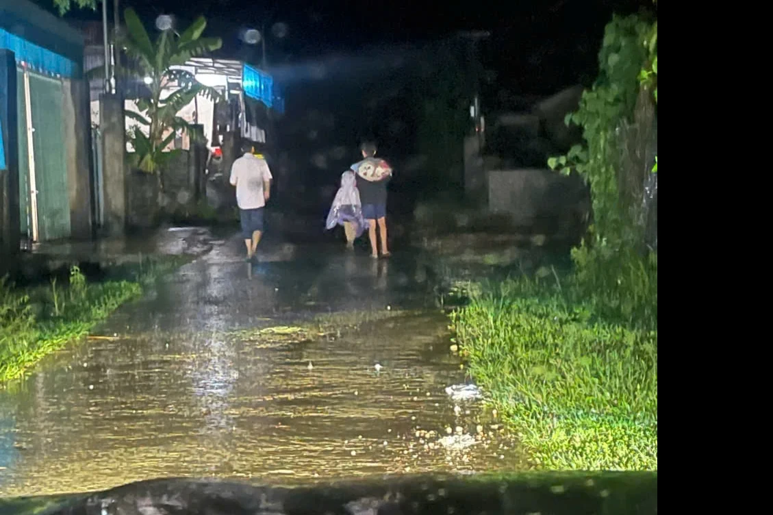 Xã Thanh Quân di dời 20 hộ dân ngay trong đêm đến nơi an toàn