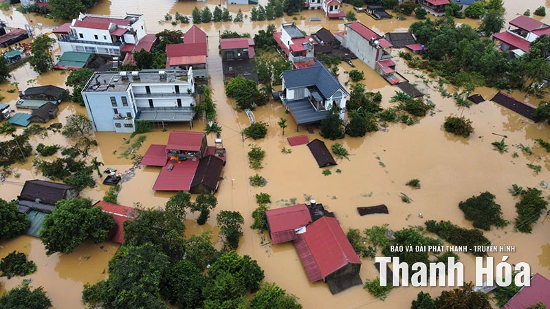 Chủ động sơ tán người dân vùng nguy cơ bị ảnh hưởng, ngập lụt có thể gây tràn đê sông Cầu Chày