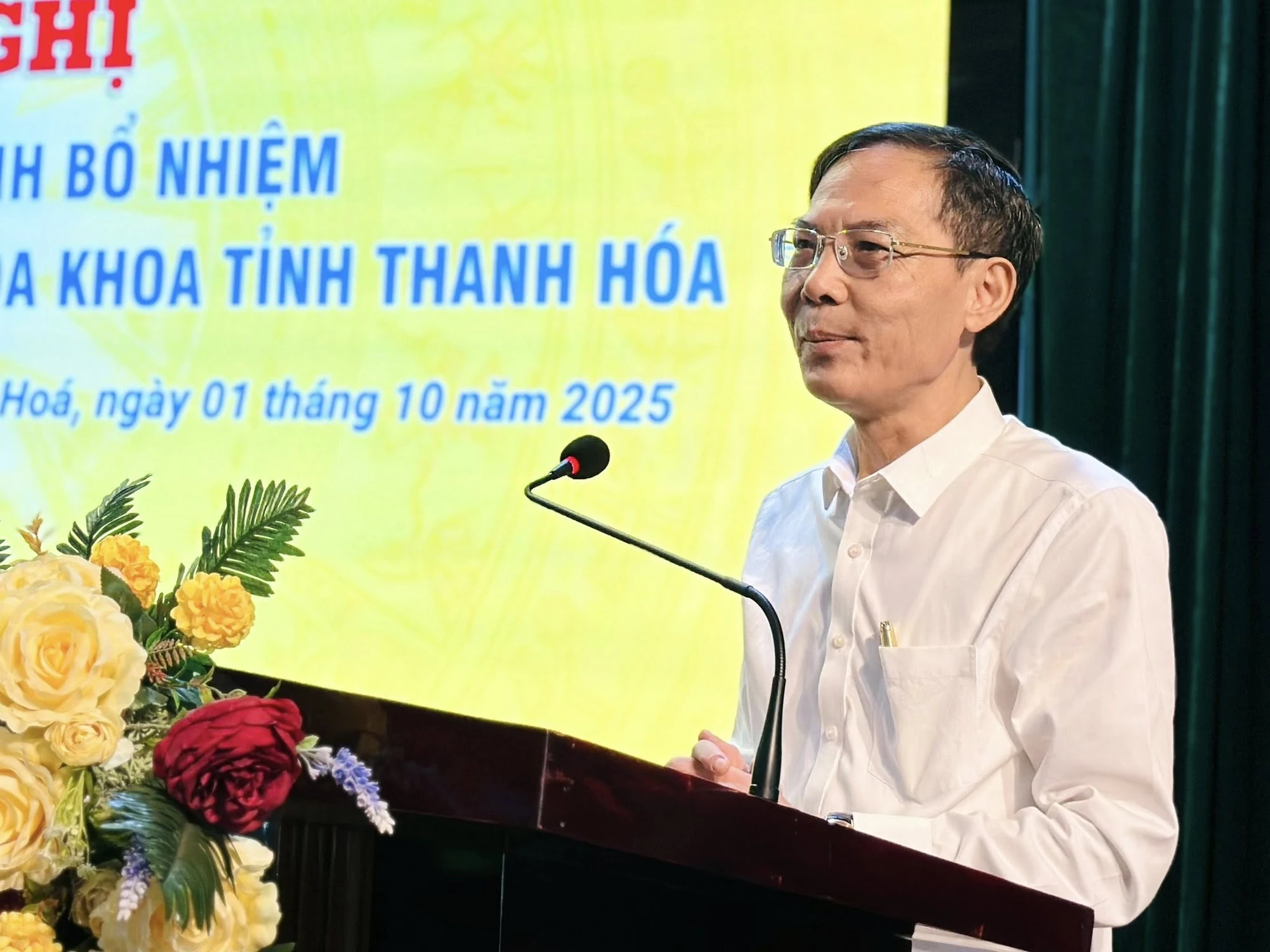 Công bố quyết định bổ nhiệm Giám đốc Bệnh viện Đa khoa tỉnh Thanh Hóa