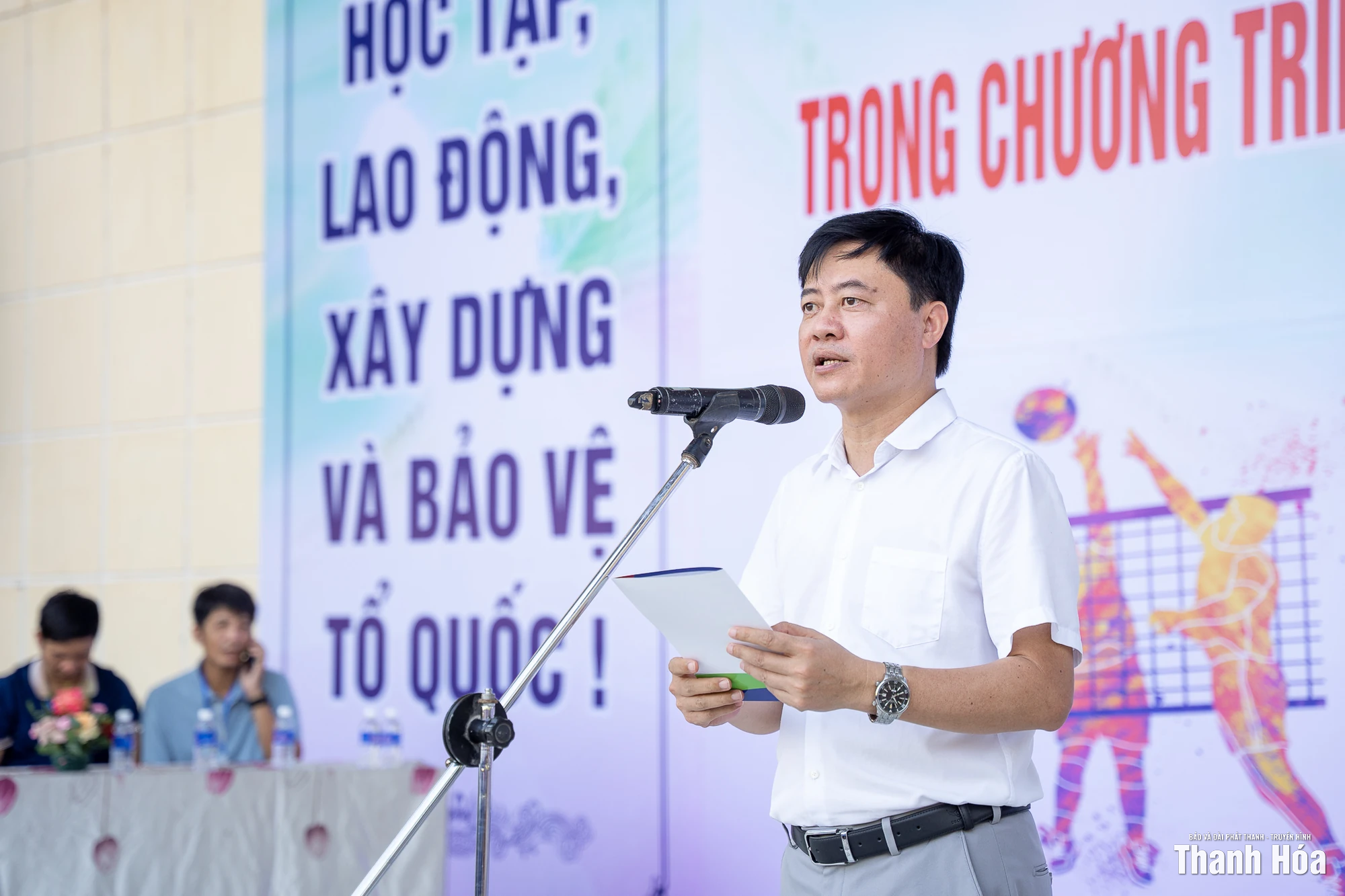 Khai mạc các môn tung còn, đẩy gậy, bắn nỏ, kéo co và bóng chuyền Đại hội TDTT tỉnh Thanh Hóa