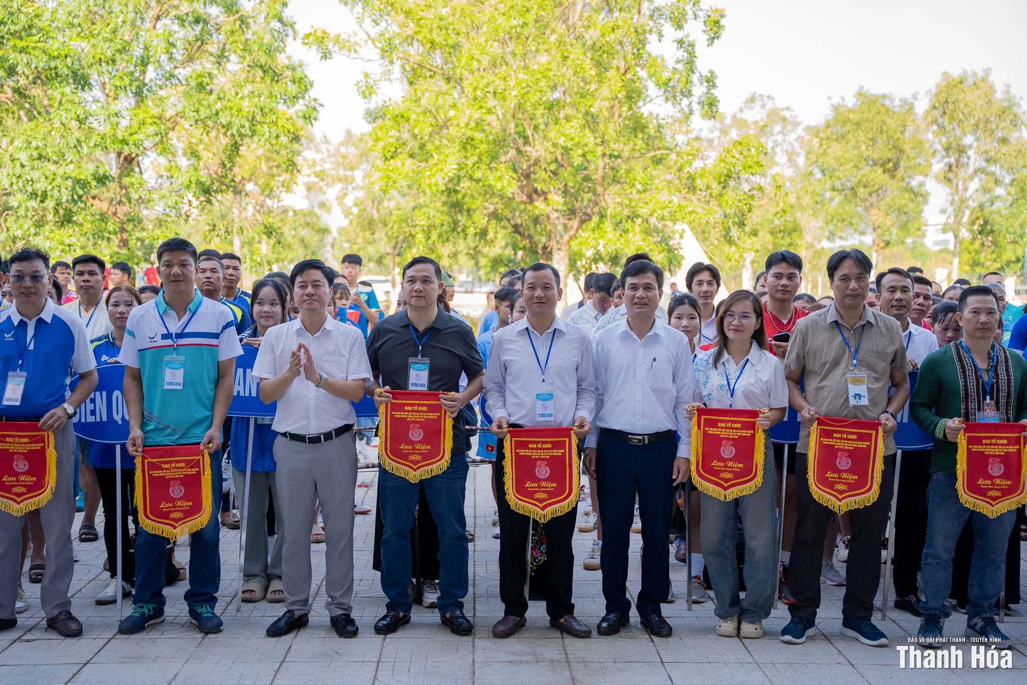 Khai mạc các môn tung còn, đẩy gậy, bắn nỏ, kéo co và bóng chuyền Đại hội TDTT tỉnh Thanh Hóa