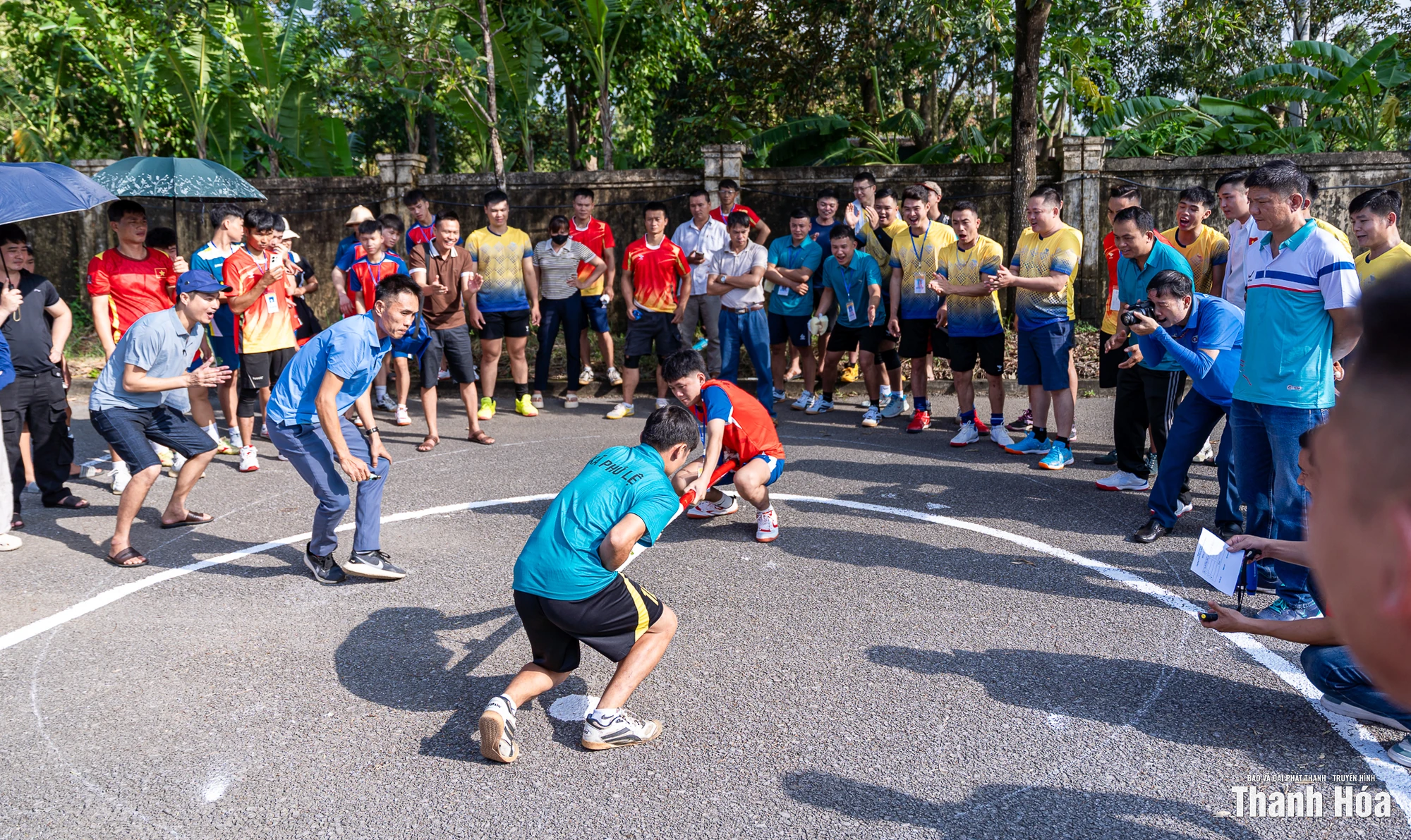 Khai mạc các môn tung còn, đẩy gậy, bắn nỏ, kéo co và bóng chuyền Đại hội TDTT tỉnh Thanh Hóa