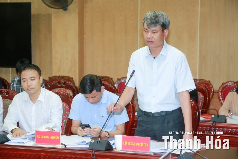 Bảo đảm tiến độ tổ chức Lễ tôn vinh doanh nghiệp, doanh nhân tiêu biểu