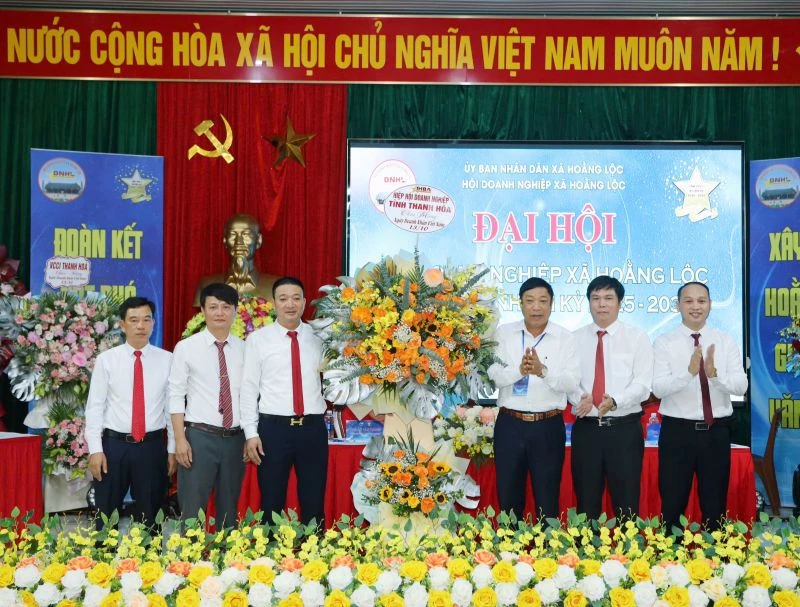 Đại hội Hội Doanh nghiệp xã Hoằng Lộc lần thứ I, nhiệm kỳ 2025-2030