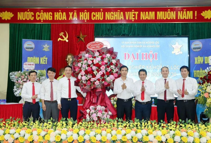 Đại hội Hội Doanh nghiệp xã Hoằng Lộc lần thứ I, nhiệm kỳ 2025-2030