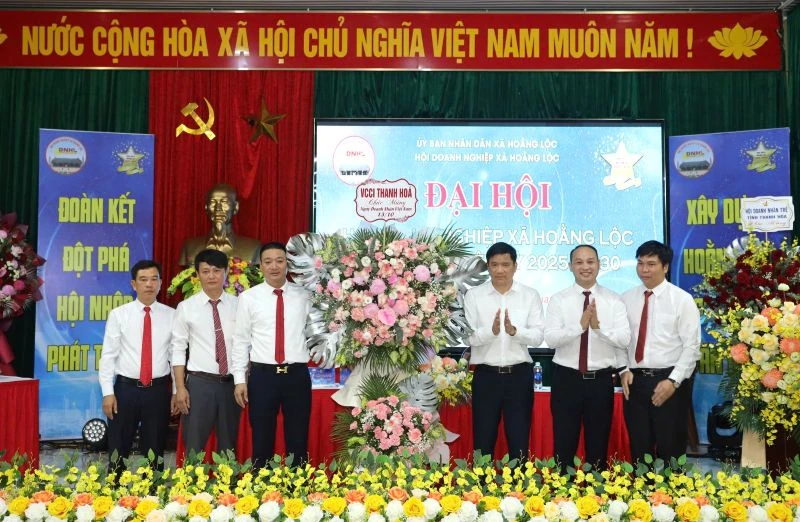 Đại hội Hội Doanh nghiệp xã Hoằng Lộc lần thứ I, nhiệm kỳ 2025-2030