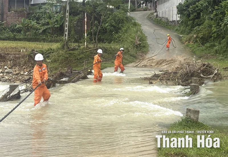 Hoàn thành khôi phục lưới điện, ổn định sản xuất và đời sống sau bão