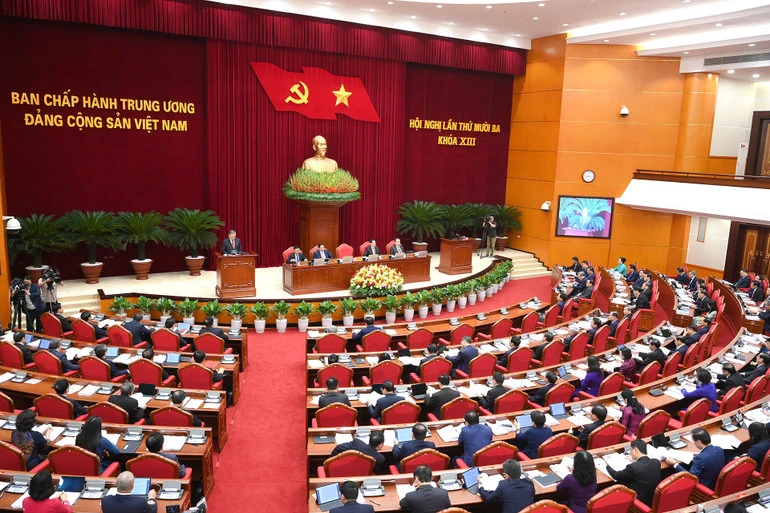 Khai mạc Hội nghị lần thứ mười ba Ban Chấp hành Trung ương Đảng khóa XIII