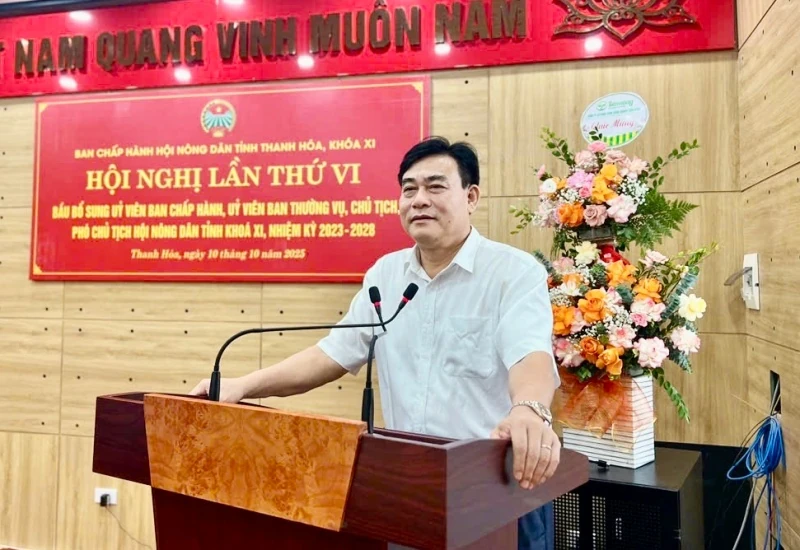 Hội Nông dân tỉnh bầu bổ sung chức danh chủ tịch, phó chủ tịch