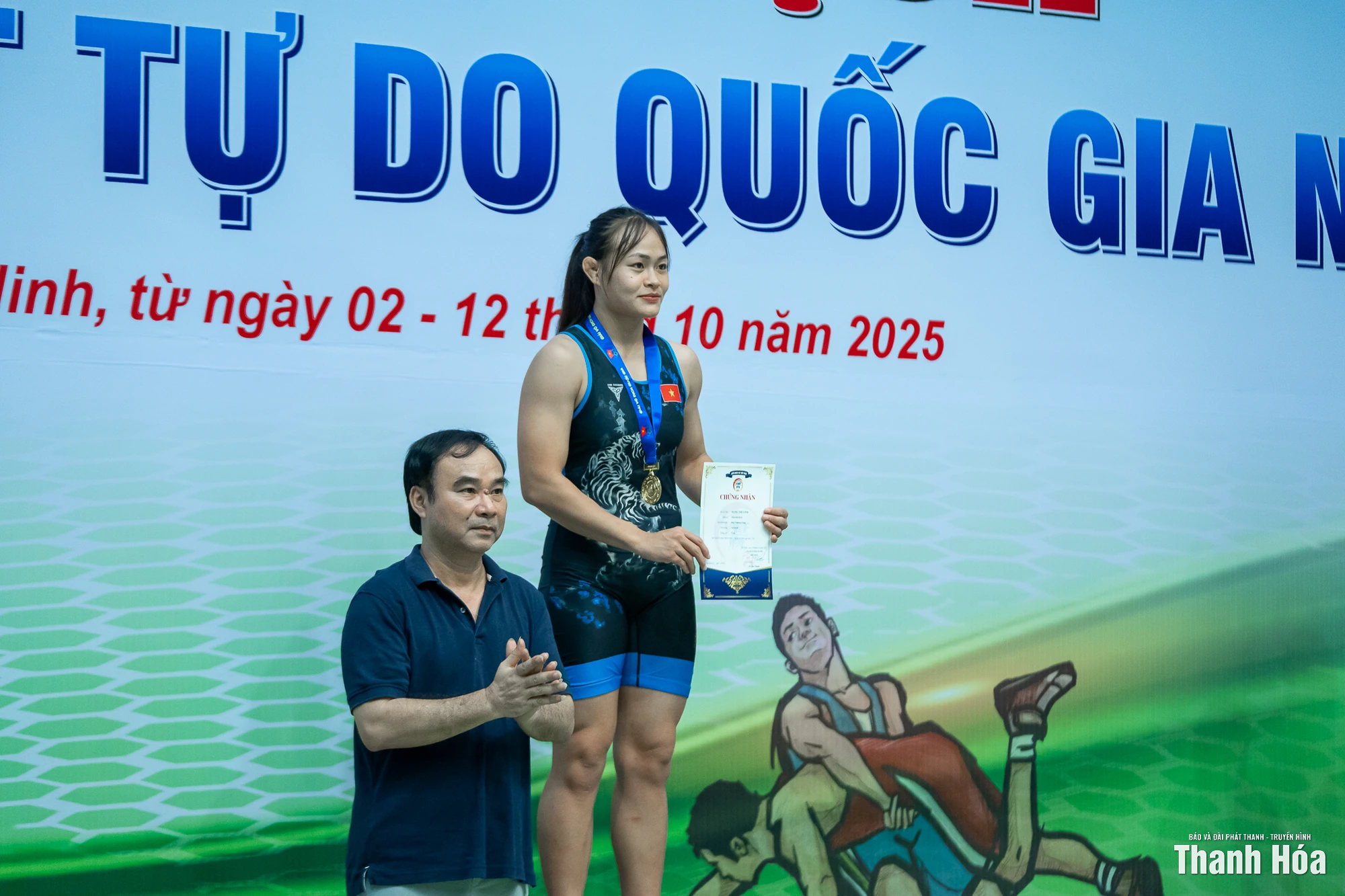 Thanh Hóa xếp Nhì toàn đoàn nội dung vật tự do nữ tại Giải vô địch quốc gia 2025