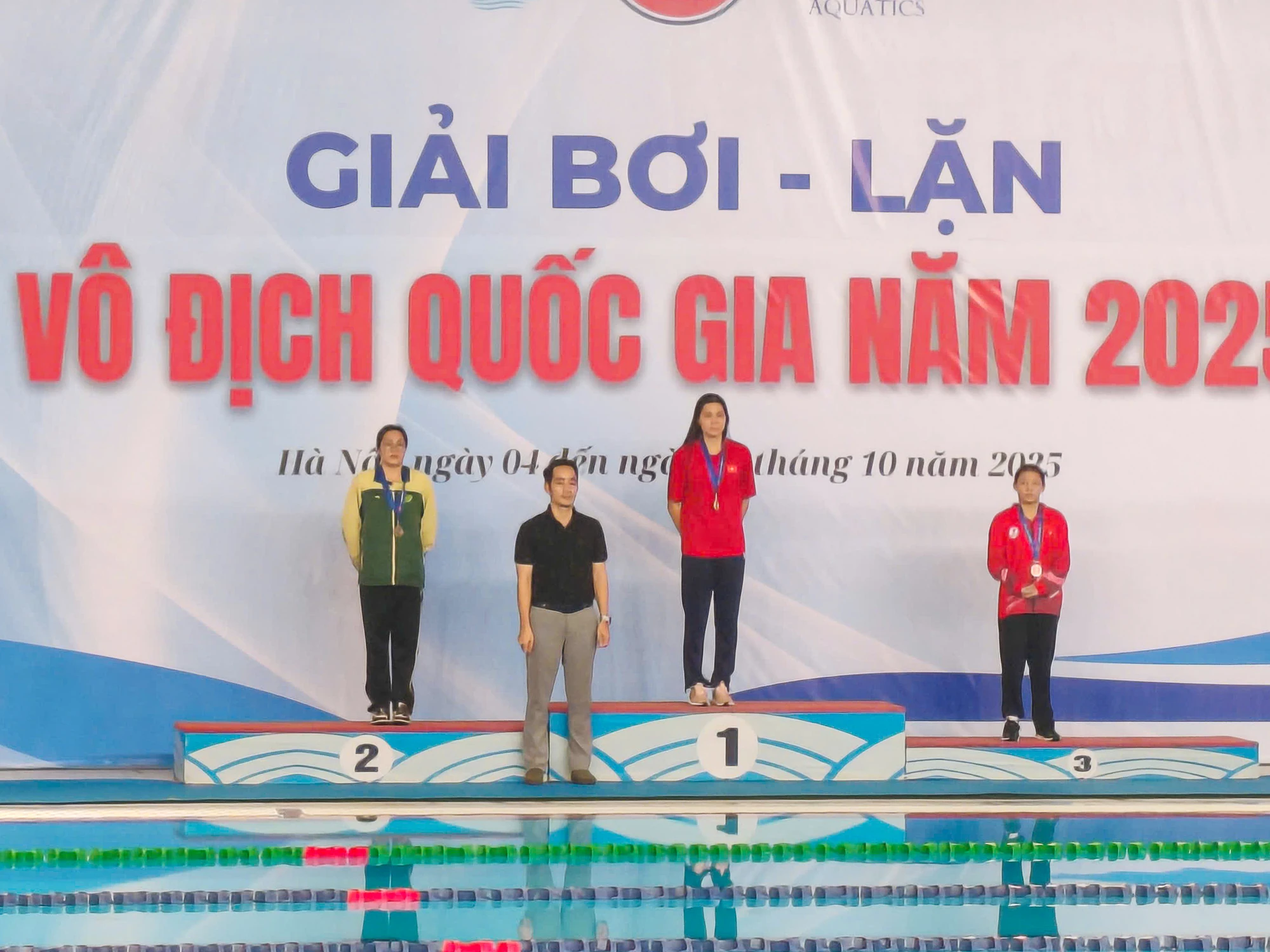 Đội tuyển Bơi Thanh Hóa giành 5 huy chương tại Giải vô địch quốc gia 2025