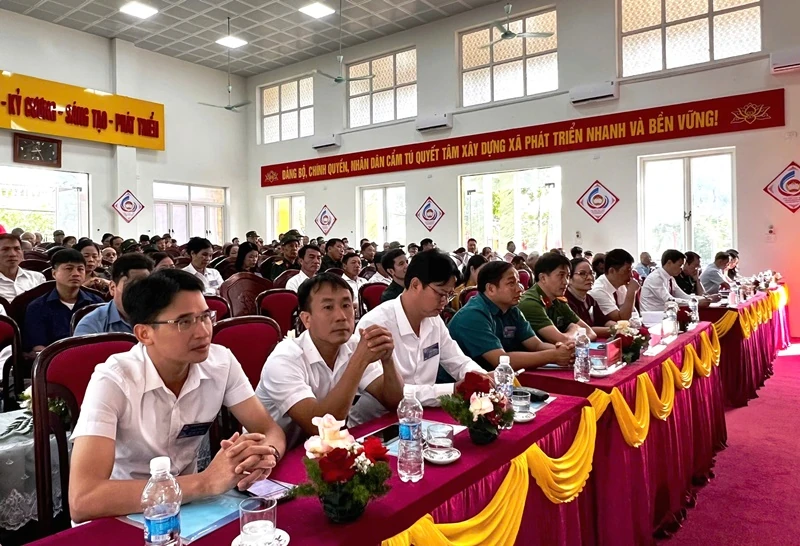 Đại hội đại biểu Hội cựu chiến binh xã Cẩm Tú