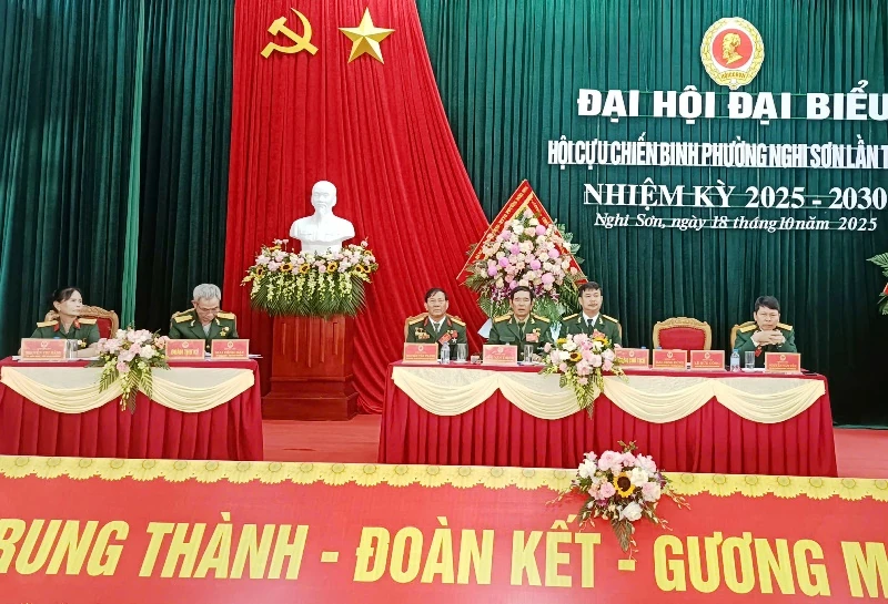 Đại hội đại biểu Hội Cựu chiến binh phường Nghi Sơn lần thứ I, nhiệm kỳ 2025-2030