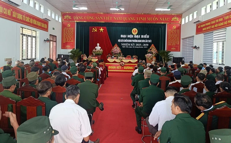 Đại hội đại biểu Hội Cựu chiến binh phường Nghi Sơn lần thứ I, nhiệm kỳ 2025-2030