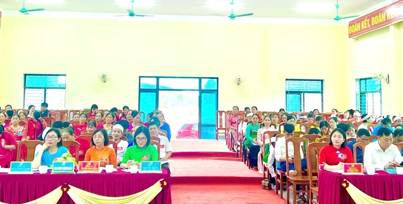 Phụ nữ xã Ngọc Trạo: Phát huy truyền thống cách mạng xây dựng tổ chức Hội vững mạnh, hoạt động hiệu lực, hiệu quả