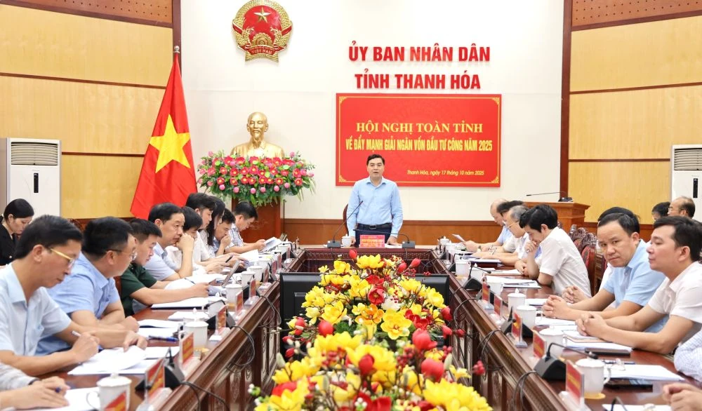 Tăng tốc những tháng cuối năm, quyết tâm hoàn thành 100% kế hoạch giải ngân vốn đầu tư công