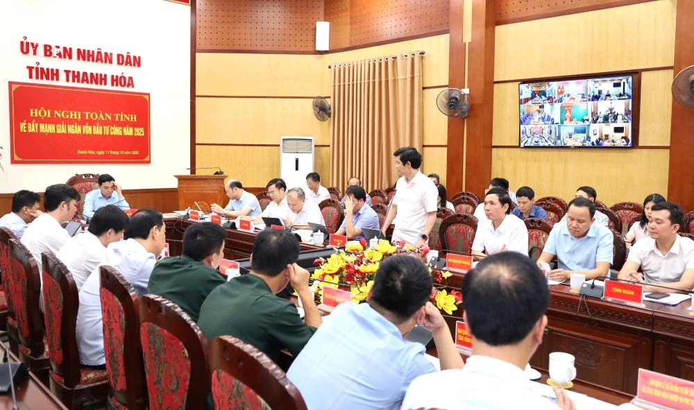 Tăng tốc những tháng cuối năm, quyết tâm hoàn thành 100% kế hoạch giải ngân vốn đầu tư công