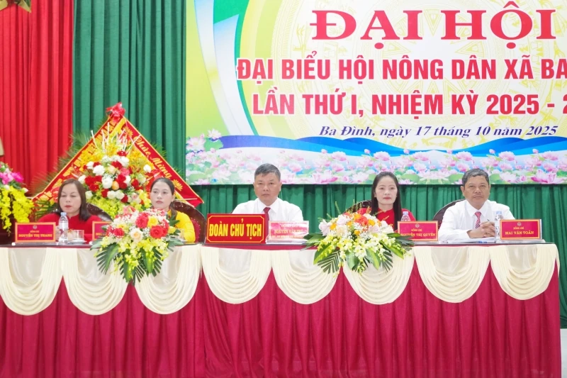 Hội Nông dân xã Ba Đình: Khẳng định vai trò, của giai cấp nông dân trong phát triển nông nghiệp và xây dựng NTM